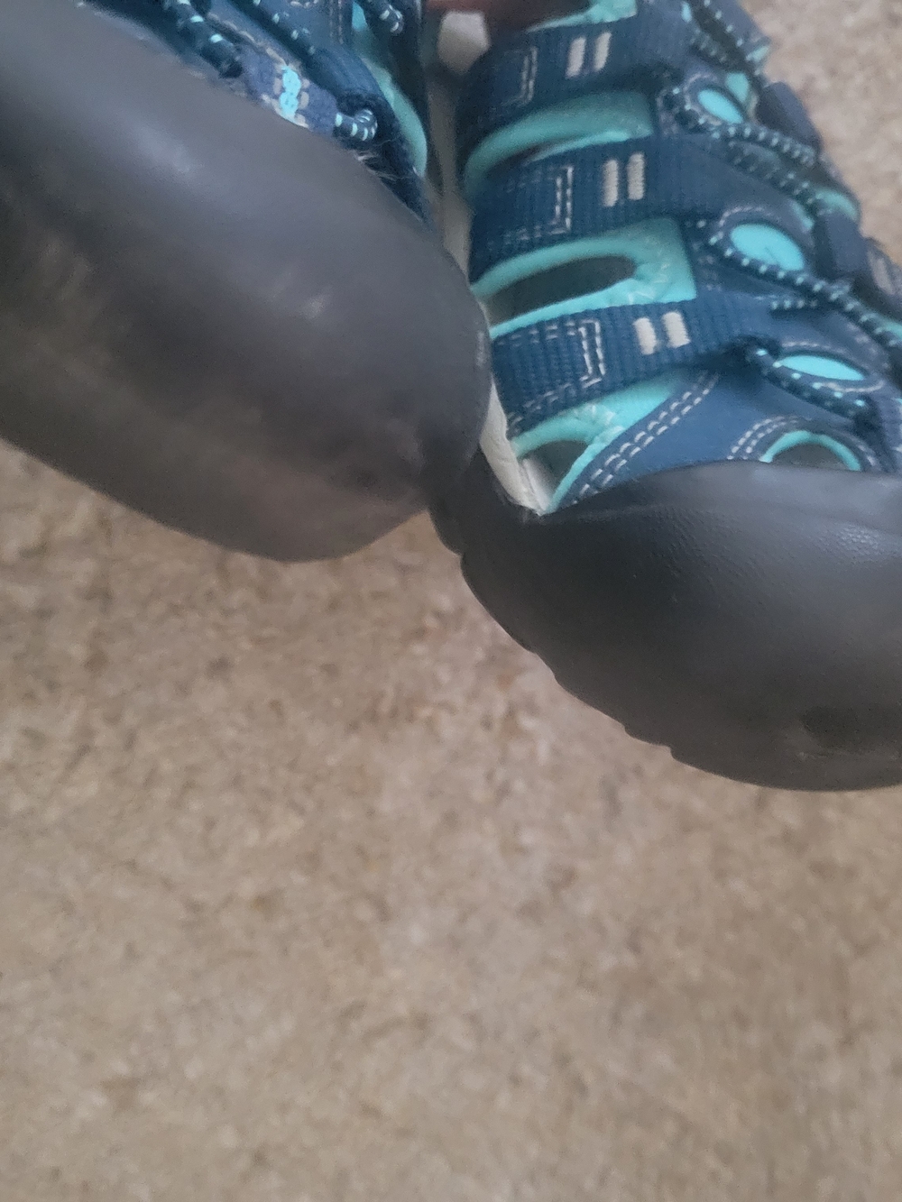 Keen Women's Newport Waterproof Sport Sandals - Navy/Turquoise - Picture 4 of 5